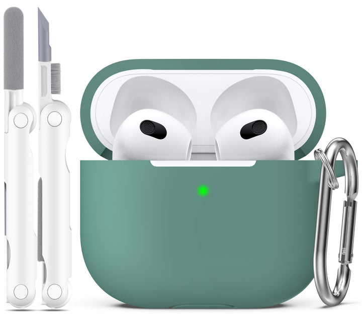 R-fun Compatible with AirPods 3 Case Cover, Silicone Pr