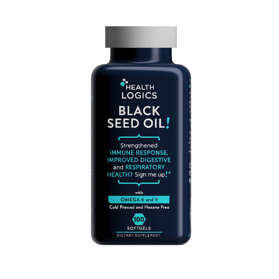 Health Logics Black Seed Oil, Cold Pressed, Rich Source