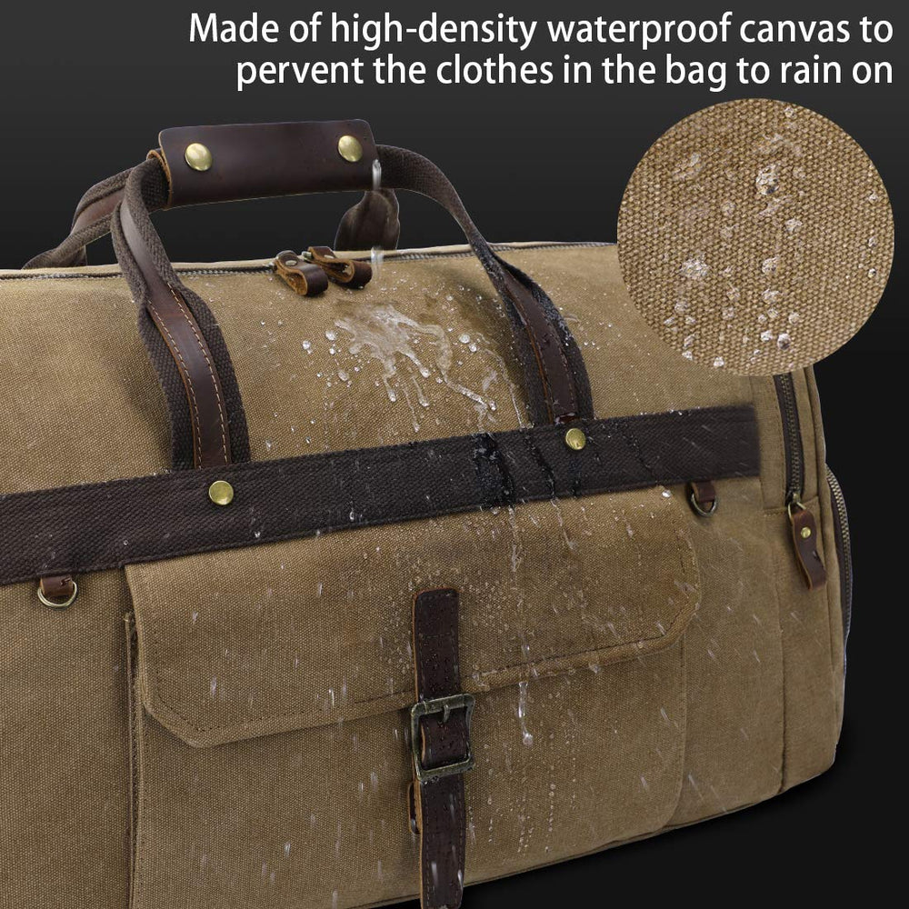 Travel Duffel Bag Waterproof Duffle Bags for Men Oversi