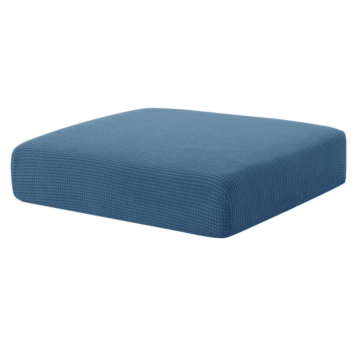 Stretch Couch Cushion Slipcovers Reversible Cushion Protector Slipcovers Sofa Cushion Protector Covers(Denim Blue, Small)