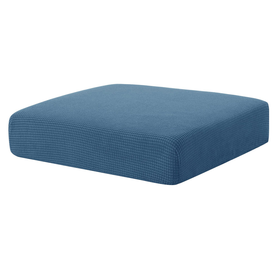Stretch Couch Cushion Slipcovers Reversible Cushion Protector Slipcovers Sofa Cushion Protector Covers(Denim Blue, Small)