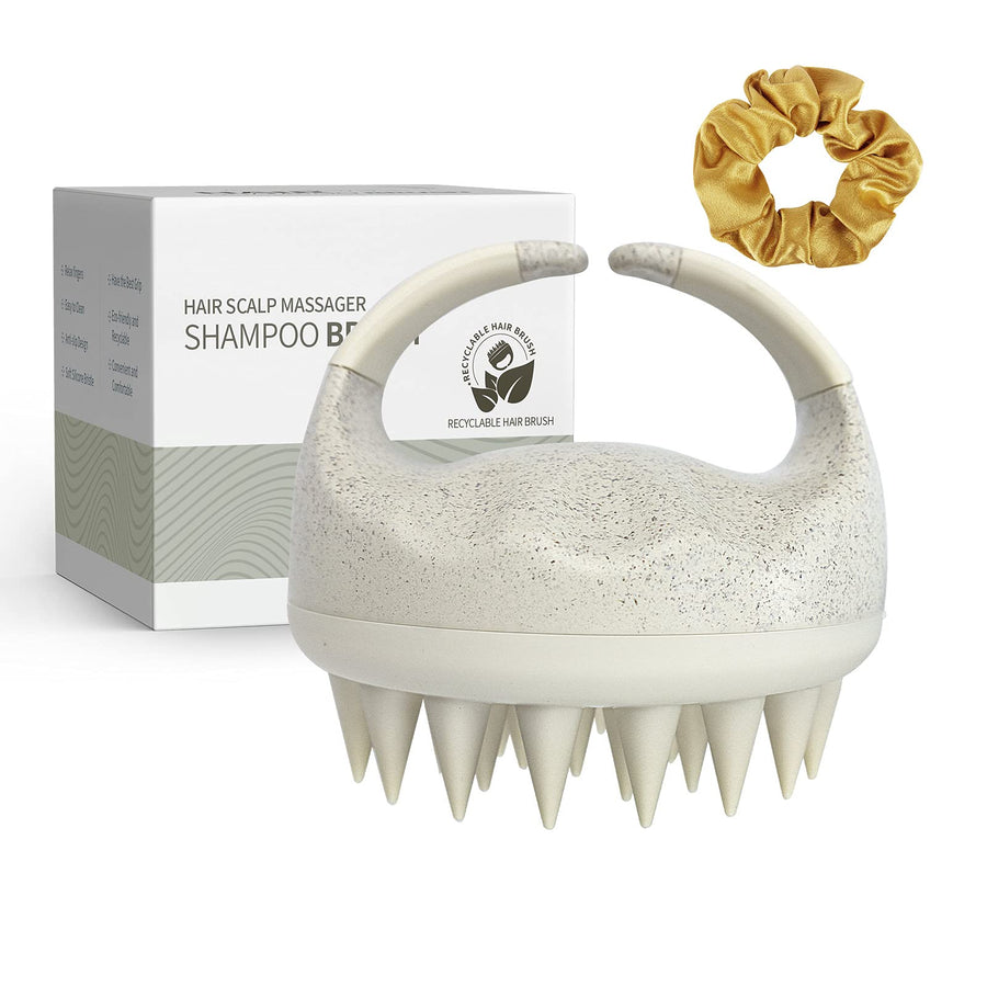 Hair Scalp Massager Shampoo Brush, Sndyi Soft Silicone 