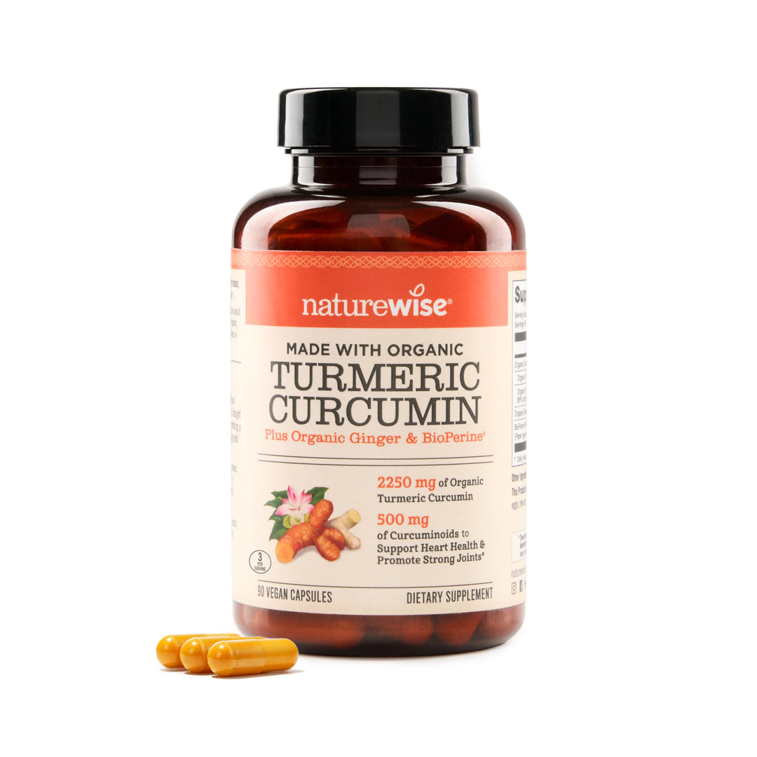 NatureWise Curcumin Turmeric 2250mg 95% Curcuminoids &a