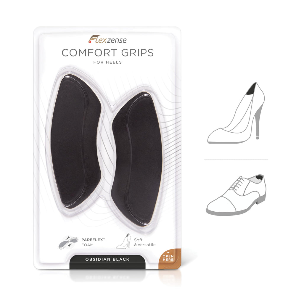 FLEXZENSE Comfort Grips | Reduce Blisters at The Heel f