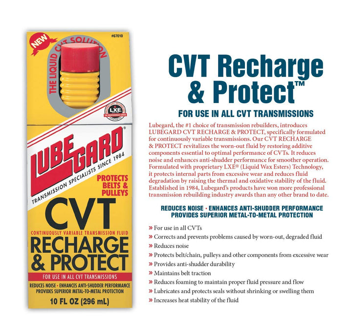 Lubegard 67010 CVT Recharge &amp; Protect, 10 fl. o