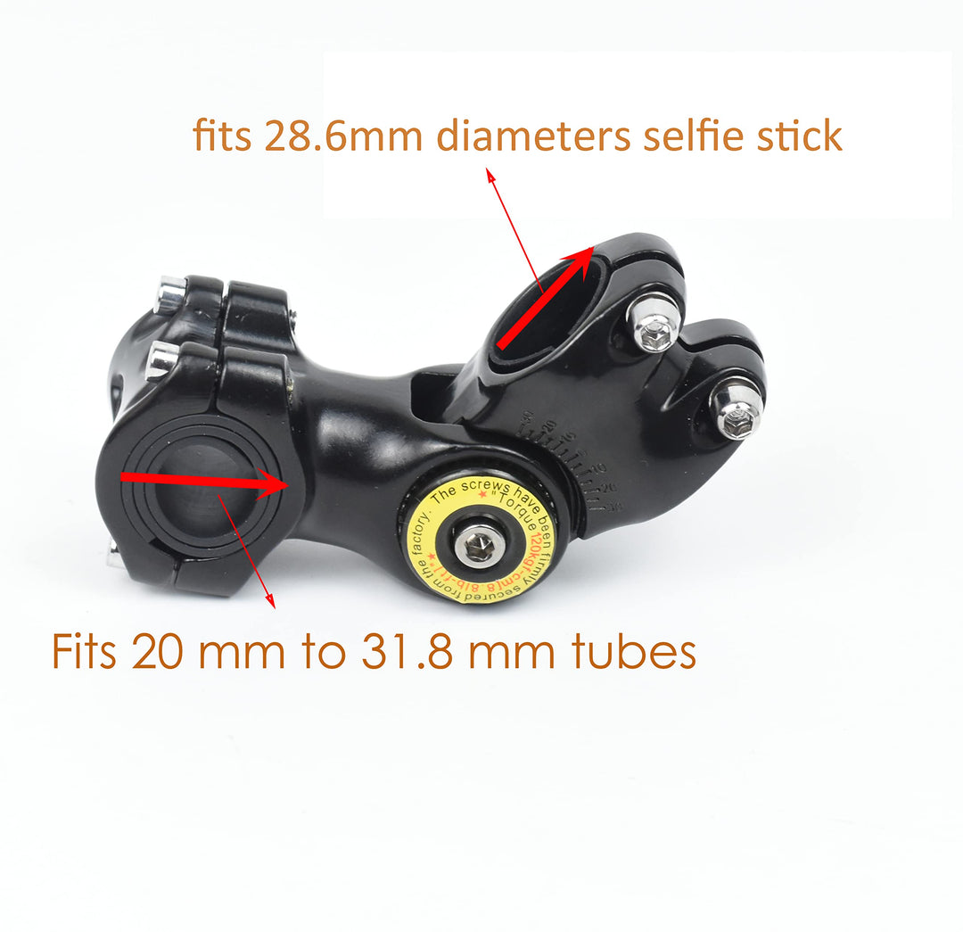 vgsion Bicycle Mount 1/4 inch Handlebar Clamp Mountain 