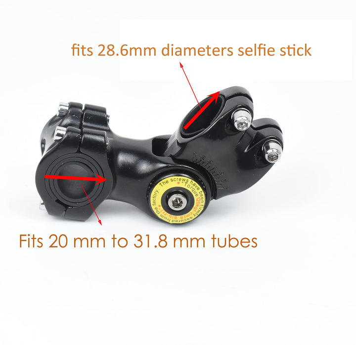 vgsion Bicycle Mount 1/4 inch Handlebar Clamp Mountain 