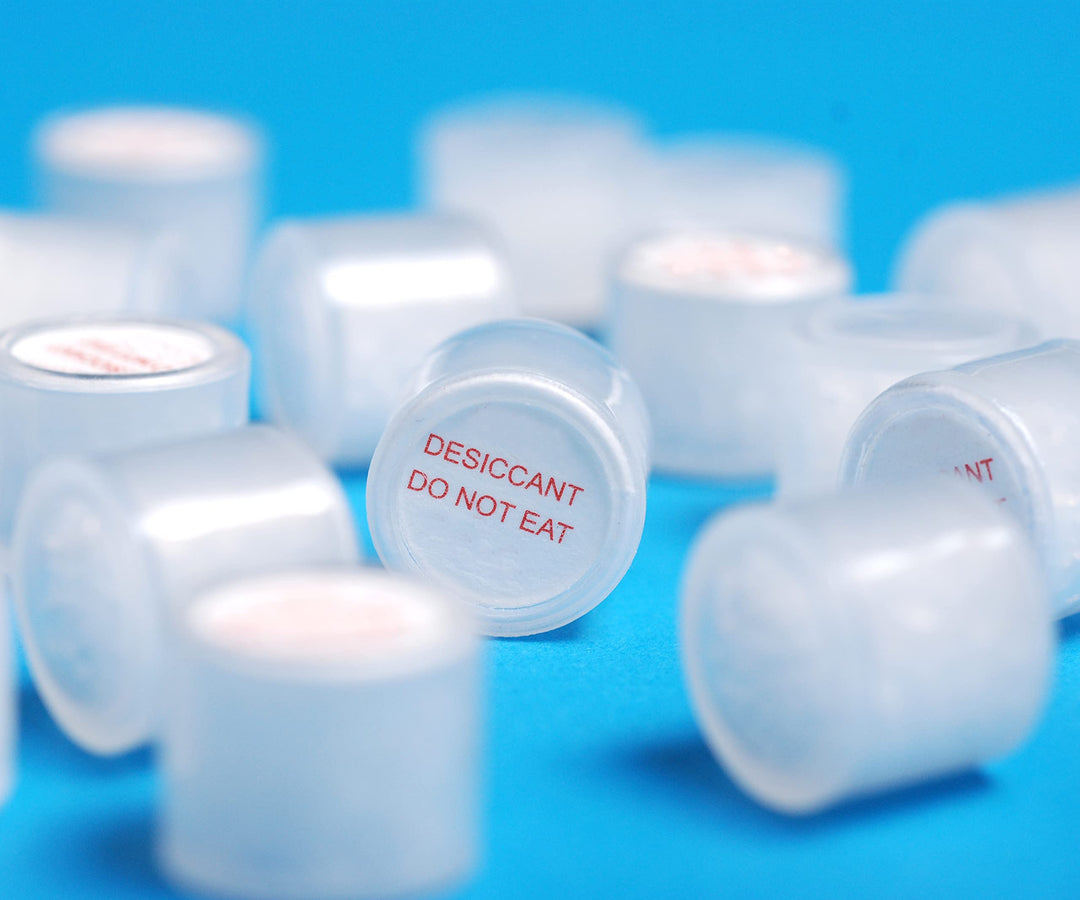 3 Gram 80 Pack Silica Gel Canister, Silica Gel Capsules, Silica Gel Packets, Moisture Absorbers for Food Storage, Food Grade Desiccant Dehumidifiers