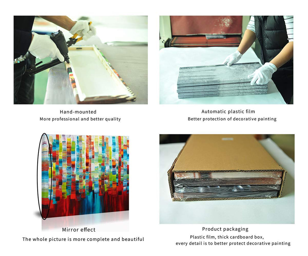 Canvas Wall Art Modern Art Painting Framed 12&#39;&#39;x18&#39;&#39; If Rudyard Kipling Motivational Poster Artwork Wall Art for Living Room Bedroom Bathroom Room Office Decor