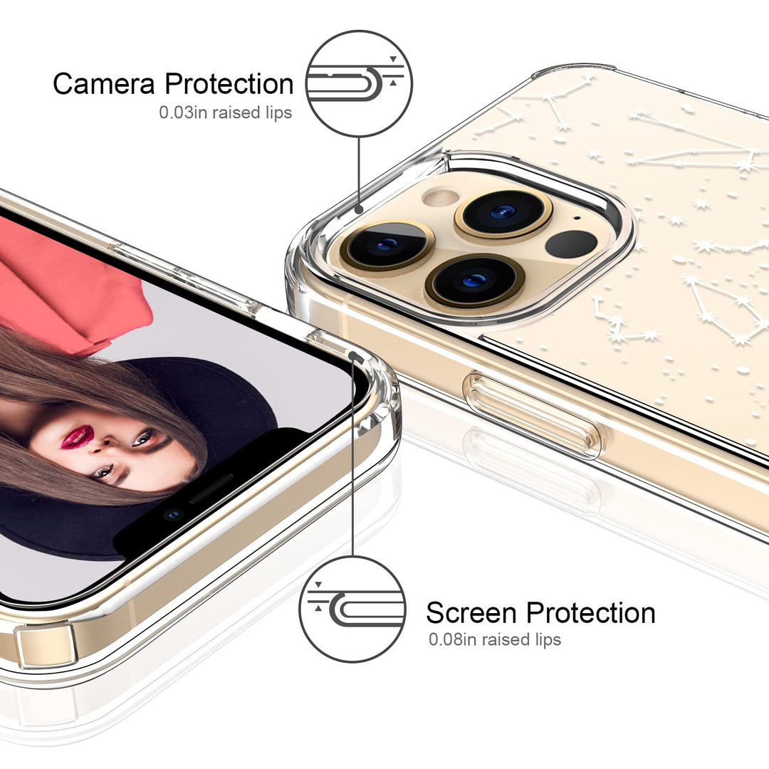 ICEDIO for iPhone 13 Pro Max Case with Screen Protector