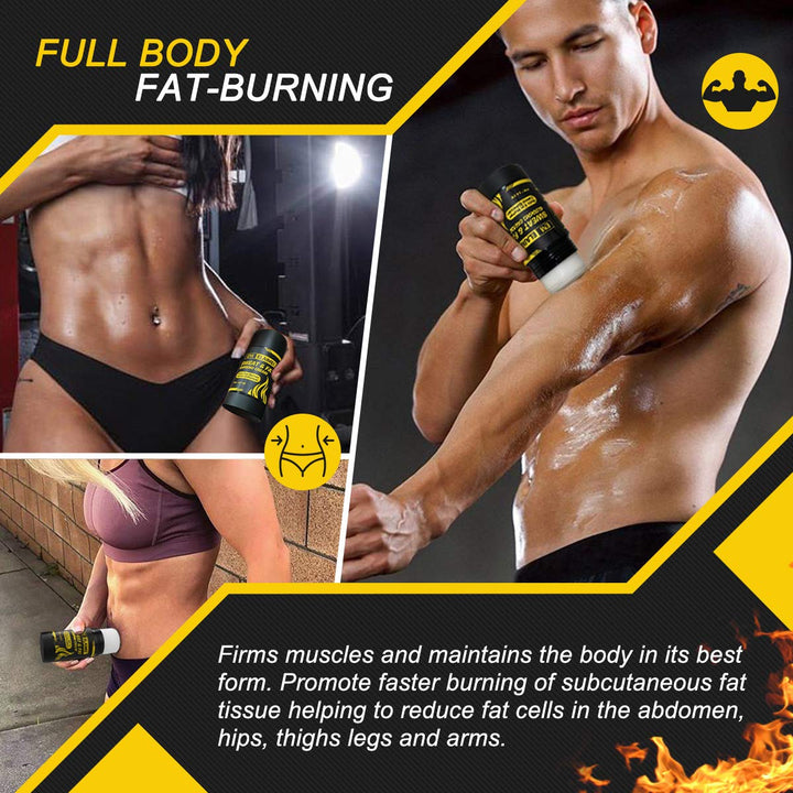ELAIMEI Fat Burning Sweat Cream, Weight Loss Workout Enhancer Hot Gel for Belly, Slimming / Anti Cellulite Cream for Tummy for Body for Women and Men, Deep Tissue Massage &amp; Muscle