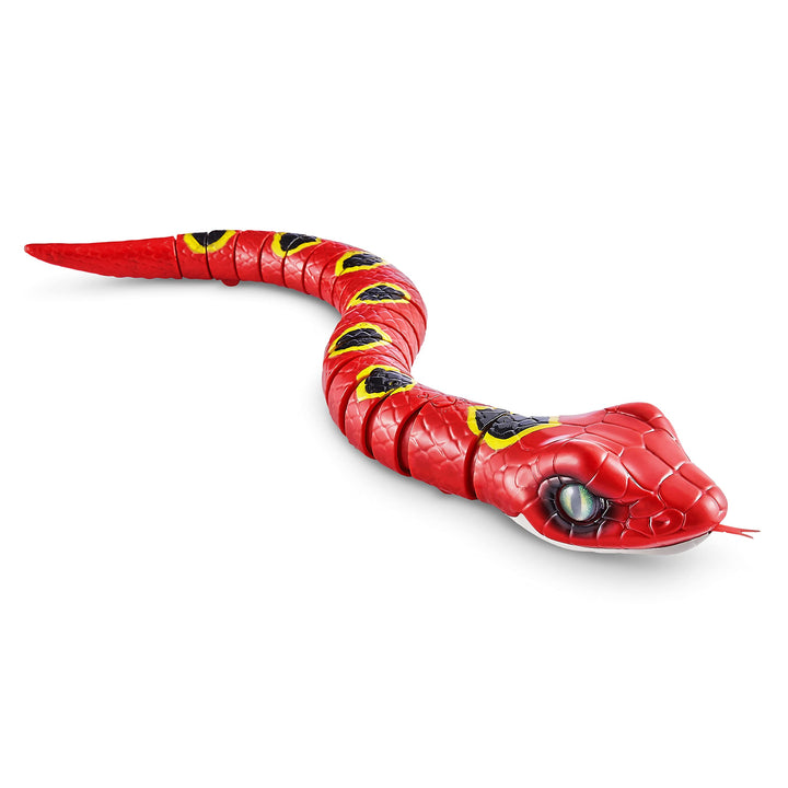 Robo Alive Slithering Snake Series 3 Red by ZURU Batter