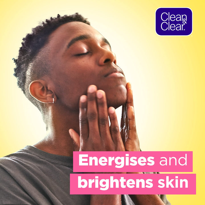 Clean &amp; Clear Morning Energy Skin Brightening Oil-Free Daily Facial Scrub, 150 ml