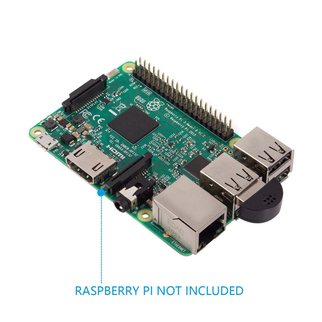 USB 2.0 Mini Microphone for Raspberry Pi 4 Model B, Module 3B+, 3B 2 Module B &amp; RPi 1 Model B+/B Laptop Desktop PCs Skype VOIP Voice Recognition Software