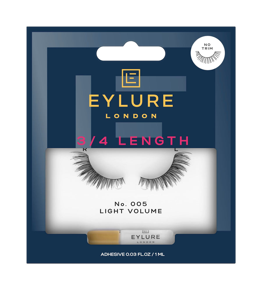 Eylure Volume False Lashes, Style No. 005, Reusable, Ad