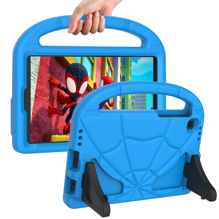 DJ&amp;RPPQ Kids Case for Samsung Galaxy Tab A7 Lite 8.7 Inch 2021, Lightweight Shockproof Kid-Proof Cute Cover with Handle Kickstand for Galaxy Tab A7 Lite 8.7 Inch (SM-T220/T225/T227)-Blue