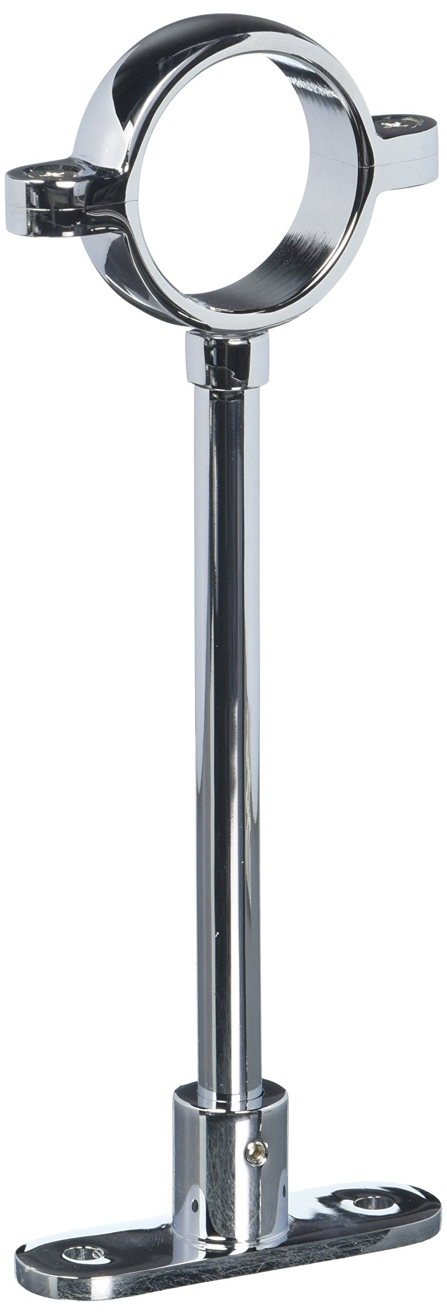 6065.862.002 6.5-Inch Split Ring Flush Valve Pipe Support, Polished Chrome