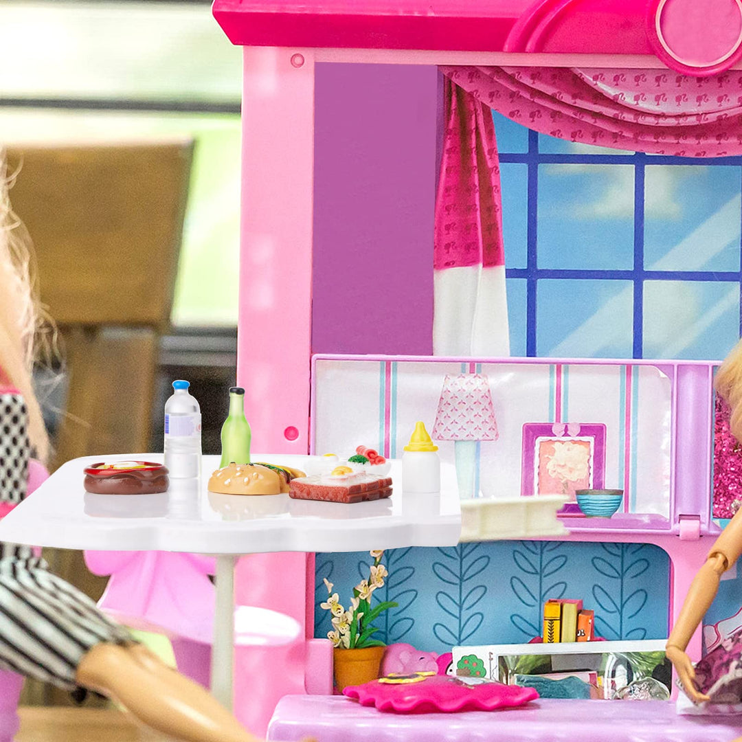 150 Pieces Miniature Food Dollhouse Miniature Food Drin