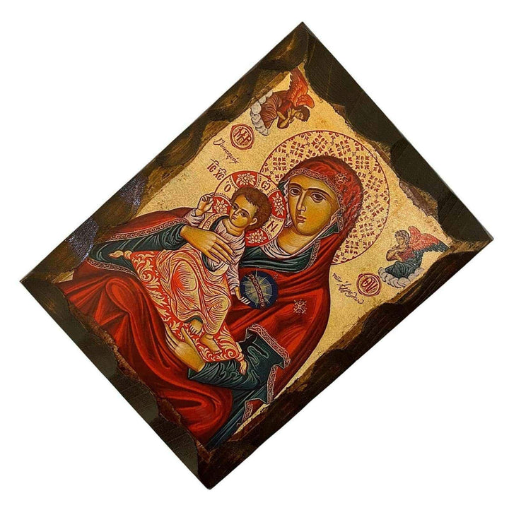 Greek Christian Orthodox Icon Virgin Mary Sweetness of 