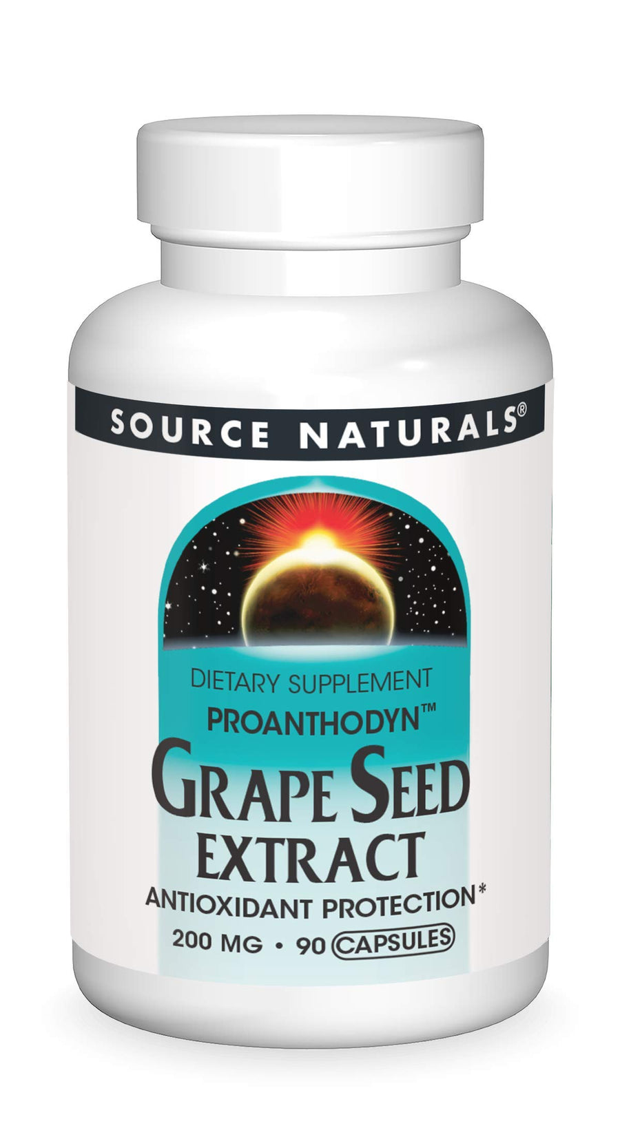 Proanthodyn Grape Seed Extract, Antioxidant Protection, Supports a Healthy Aging Brain*, 200 mg - 90 Capsules