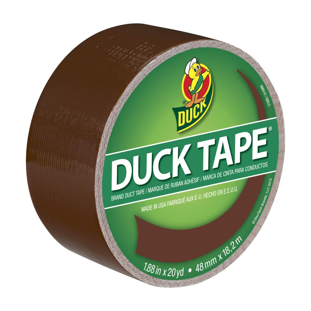 Brand 1304965 Color Duct Tape, Single Roll, Brown