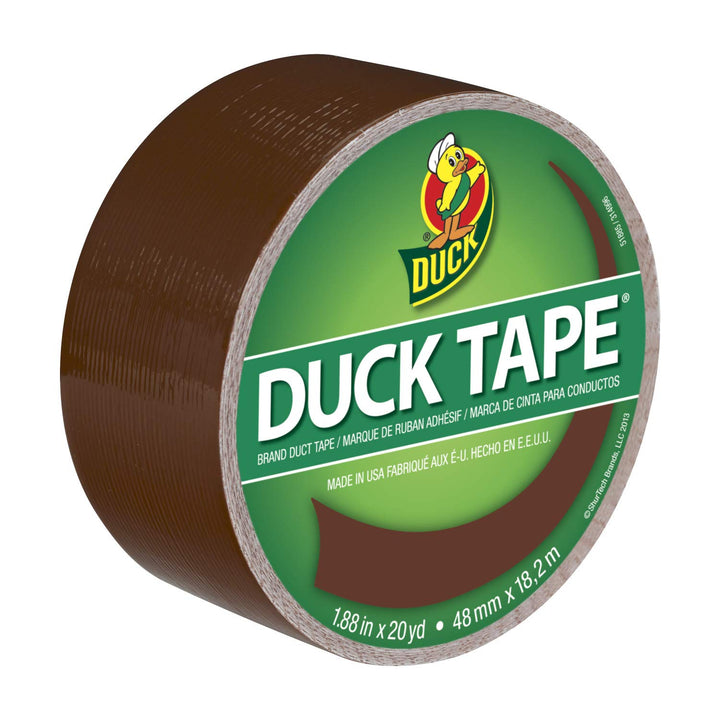 Brand 1304965 Color Duct Tape, Single Roll, Brown