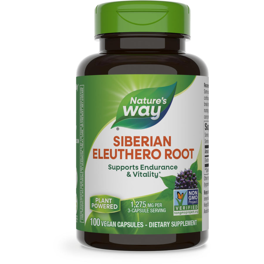 Nature's Way Premium Herbal Siberian Eleuthero Root