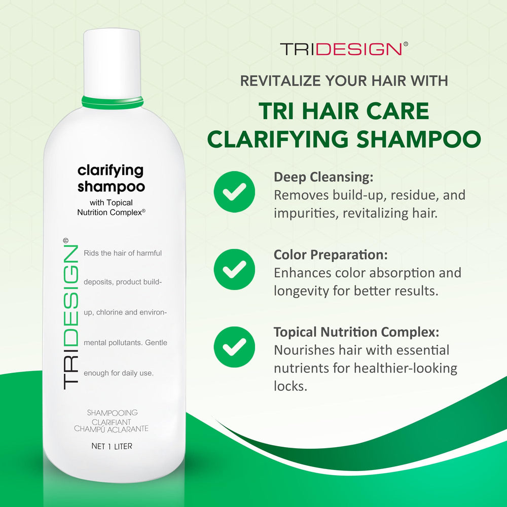 Tri Clarifying Shampoo, 34 Fluid Ounce