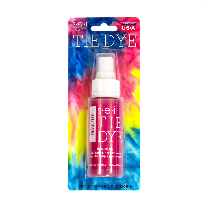 S.E.I Desert Magenta Tie Dye Spray Bottle, 2- Ounces, F
