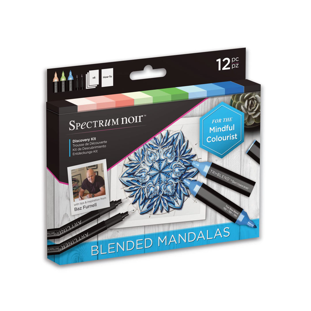 Spectrum Noir Discover KIT, Blended Mandalas