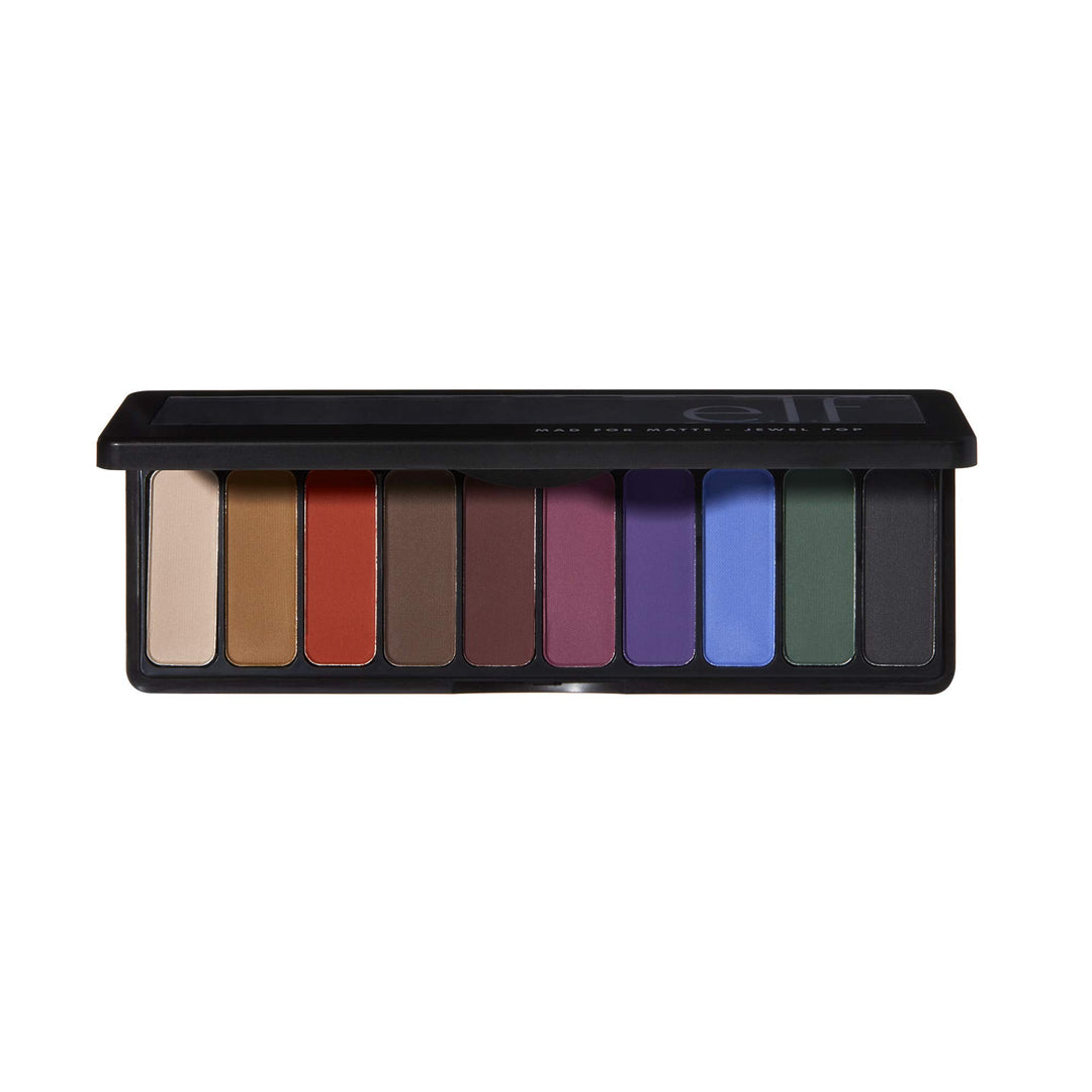 Mad For Matte Eyeshadow Palette, 10 Shades, Jewel Pop, 0.49 Ounce