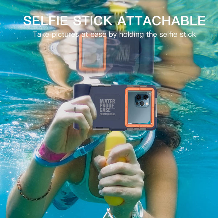 AICase (2nd Gen Universal Waterproof Underwater Photography Housings for iPhone 12/12 Pro/12 Mini/12 Pro Max/11//XR/8/7/6[50ft/15m], Diving Case for Galaxy S21 5G/S21 Plus/S21 Ultra/Note 20/10/S10