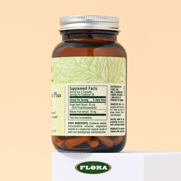 Flora - Grape Seed Extract Plus - Supports Immune &