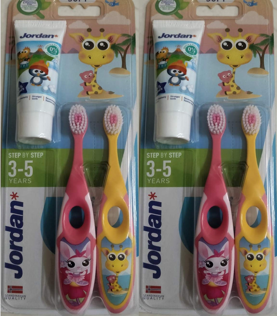 Jordan* | Step 2 Kids Toothbrush | Infant Toothbrush fo