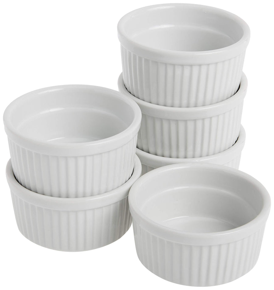 Norpro 4oz/120ml Porcelain Ramekins, Set of 6