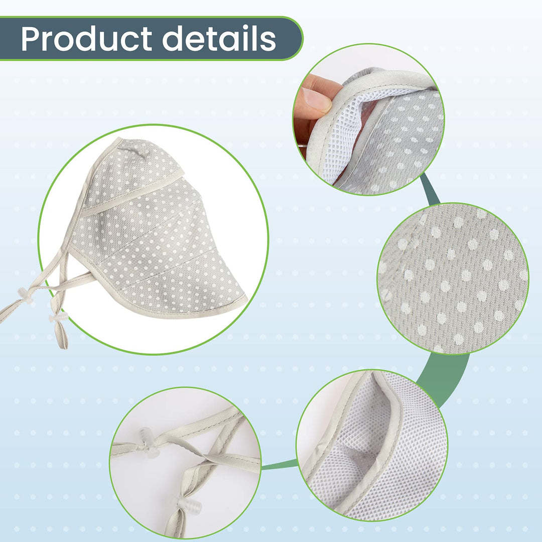 4pcs Dustproof Breathable Earloop Reusable Washable Cotton Half Face Shield Cover for Women Men Outdoor Activities or Daily Use, 4 Colors Facial Protective Cover Neck Protection