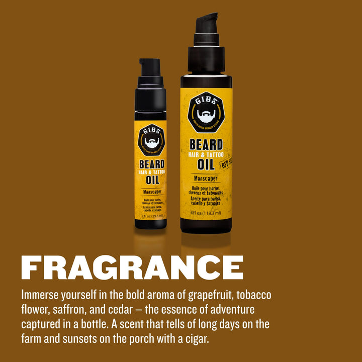 Best Universal Beard, Hair, and Tattoo Oil 1.0 Ounce - Manscaper