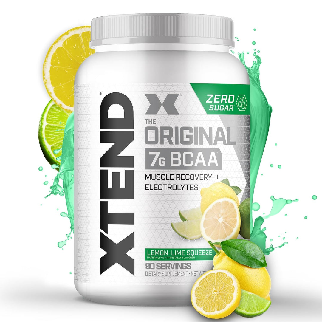 Scivation BCAAs (Pre-Workout, 7g BCAAs, 0g Carbs,Sugar &amp; Calories, 3.5 Leucine, 2.5g L-Glutamine, 1g Citrulline Malate) - 1291 g, 90 Servings (Lemon Lime)