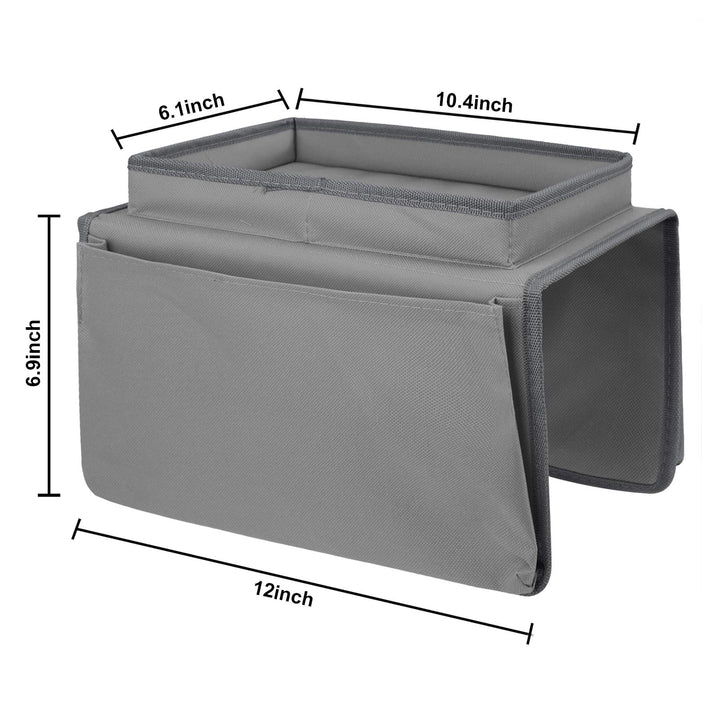 Non-Slip Armchair Caddy with Cup Holder Arm Rest Organi