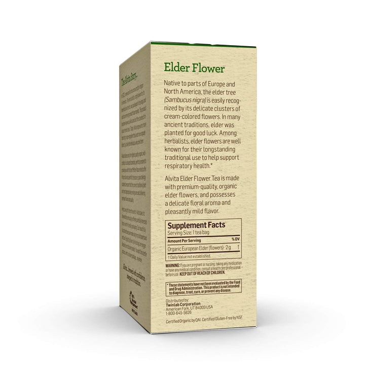 Teas Organic Elder Flower Tea Bags - 24 Bags