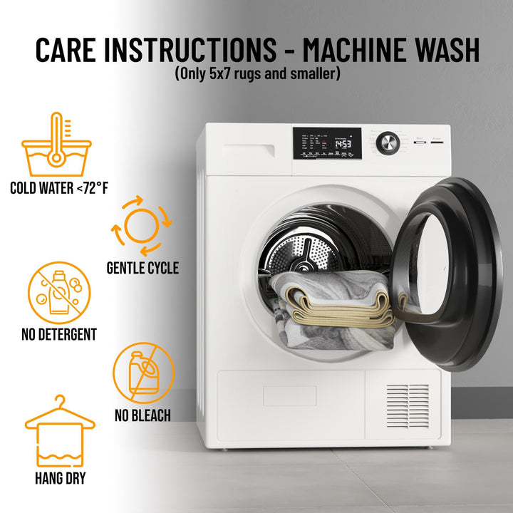 Machine Washable $100 Bill Design Non-Slip Rubberback 22x53 Modern Runner Rug for Hallway, Kitchen, Bedroom, 22 x 53, Multicolor