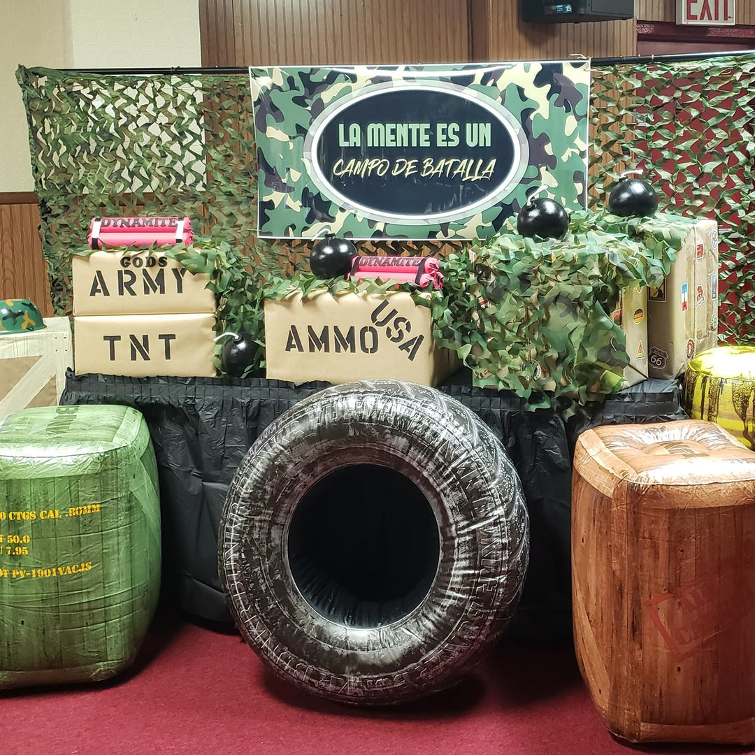 Camouflage Netting, Camo Net Hunting Blind Great for Sunshade Camping Shooting Etc. (150D Polyester, 6.5X10Ft)