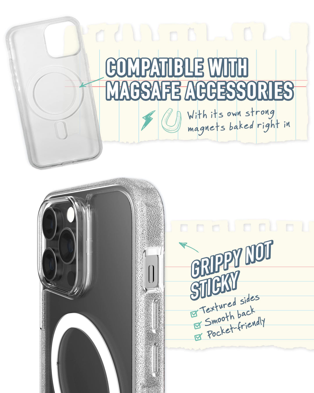 Smartish iPhone 14 Pro Max Slim Case - Gripmunk Compati