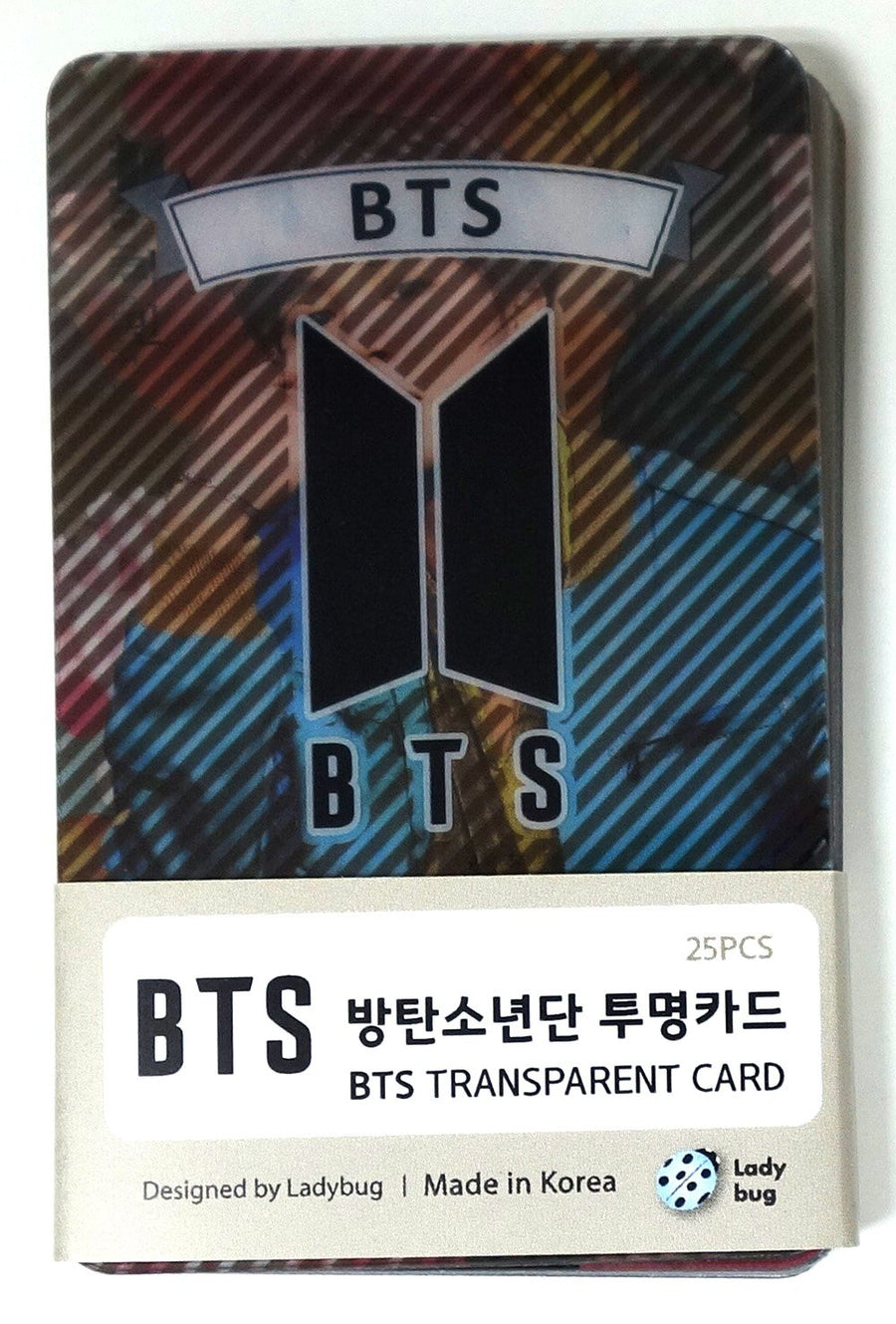 BTS BANTAN BOYS - TRANSPARENT PHOTO CARDS 25pcs [FAN GOODS] by BigHit Entertainment