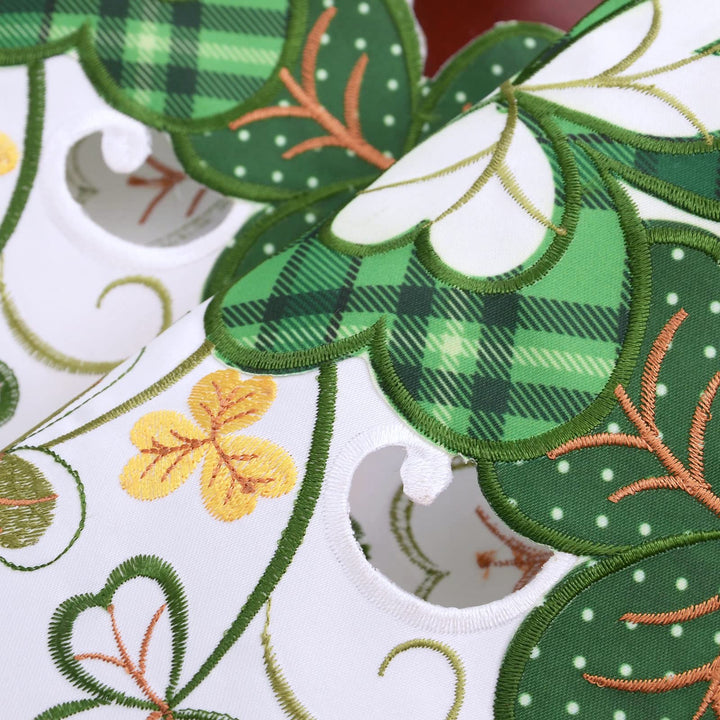 Embroidered Christmas Holiday Cardinal Kitchen Window Curtain Valance W 57 × L 15 Inches, for Christmas Holidays Decorations (Cardinal)