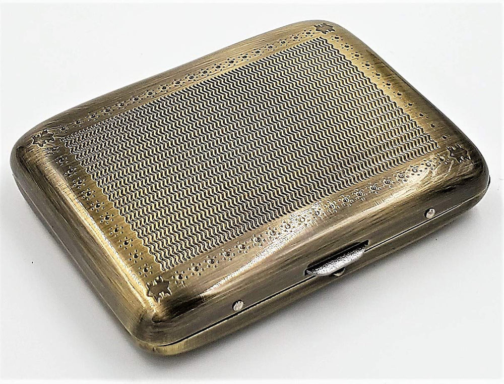 Classic Metallic Silver Color Double Sided King Cigaret
