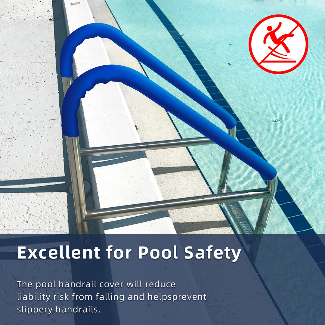 Pool Handrail Cover 6 Feet Slip Resistant Rail Grip for Swimming Pool Hand Railing Cover (1 PCS)