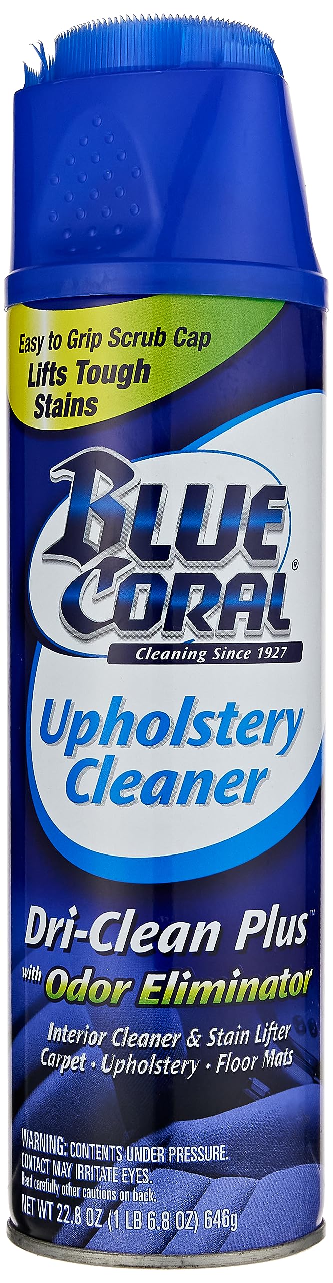 DC22 Upholstery Cleaner Dri-Clean Plus with Odor Eliminator, 22.8 oz. Aerosol