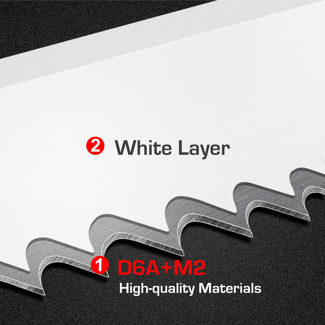 10 Hacksaw Blades Replacement Bi-Metal(10 Pack) 18 TPI High Speed Steel Grounded Teeth HT0119-CT