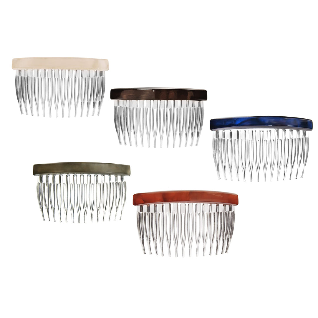 Tortoise : France Luxe Basic Side Comb - Tortoise